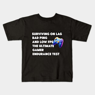 surviving on lag Kids T-Shirt